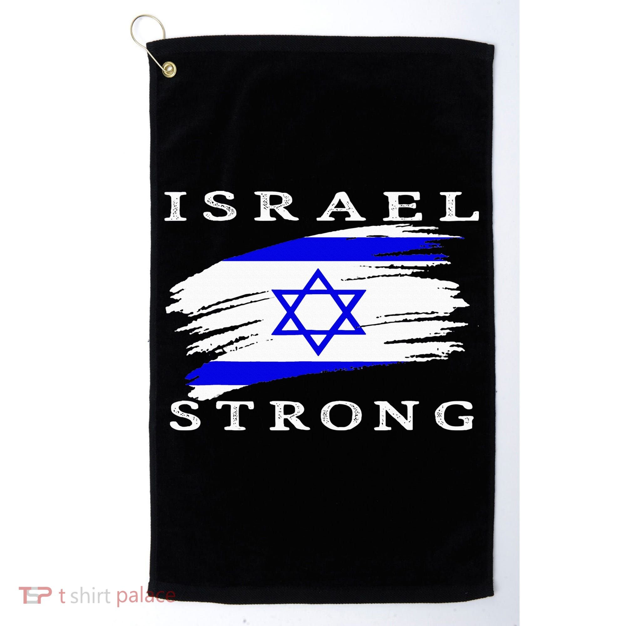 Pray For Israel Israel Strong Golf Towel