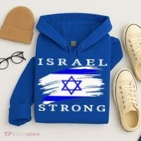 Pray For Israel Israel Strong Hoodie thumb 4