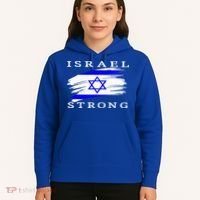 Pray For Israel Israel Strong Hoodie thumb 5