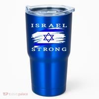 Pray For Israel Israel Strong Tumbler thumb 0