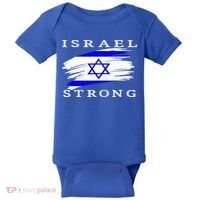 Pray For Israel Israel Strong Baby Bodysuit thumb 0
