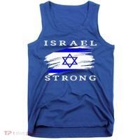 Pray For Israel Israel Strong Tank Top thumb 0