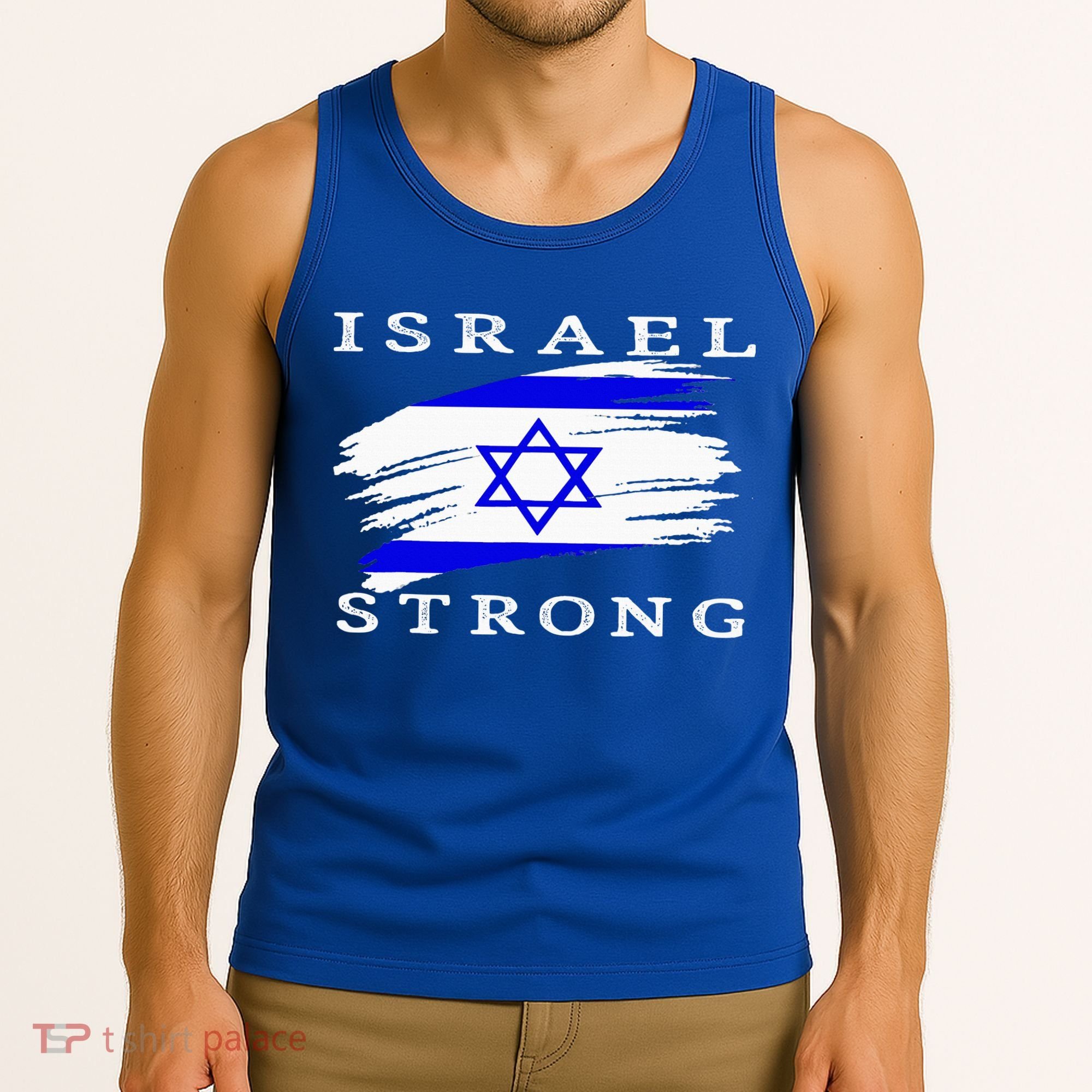 Pray For Israel Israel Strong Tank Top