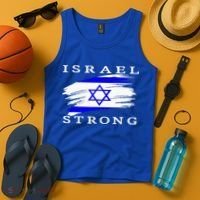 Pray For Israel Israel Strong Tank Top thumb 4