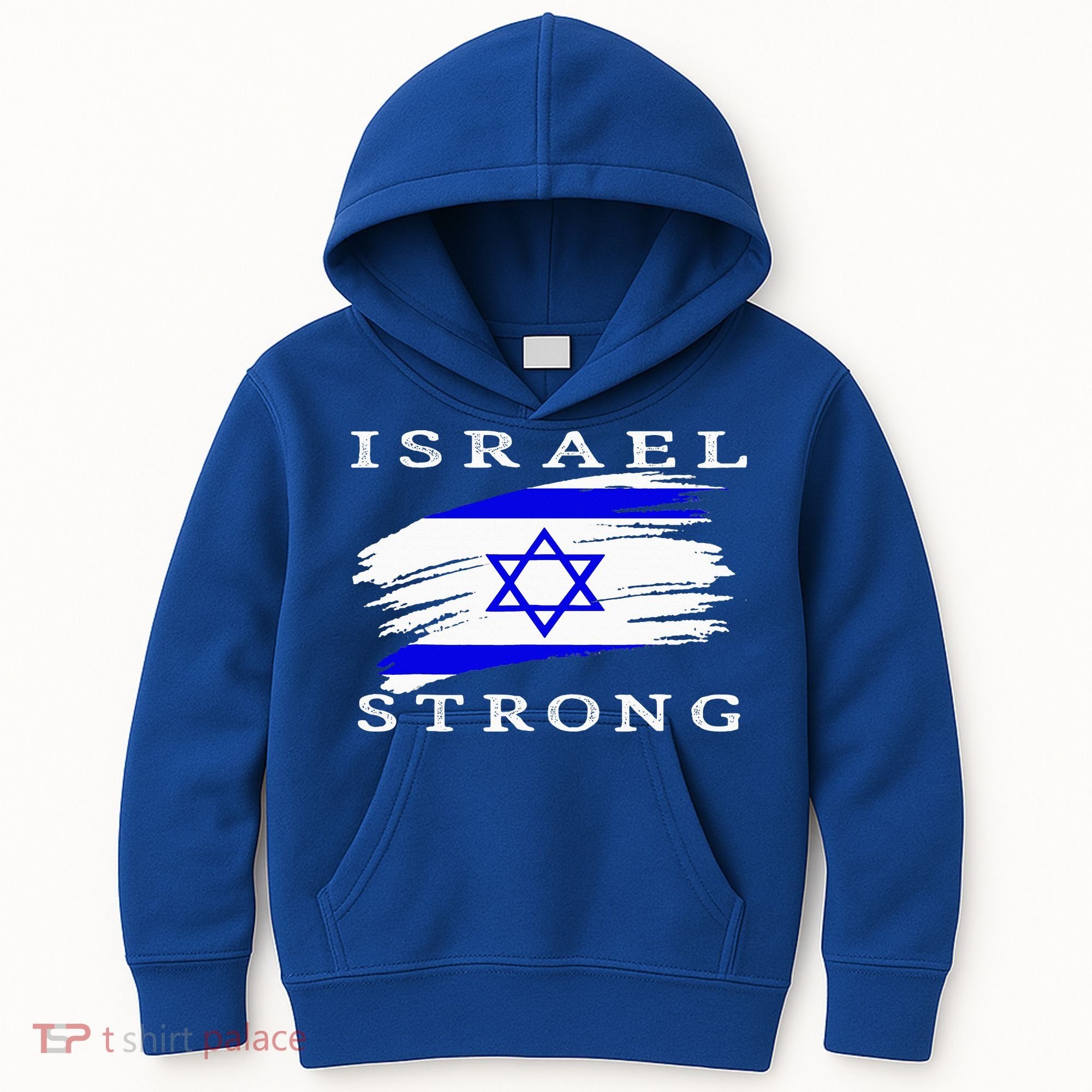 Pray For Israel Israel Strong Kids Hoodie