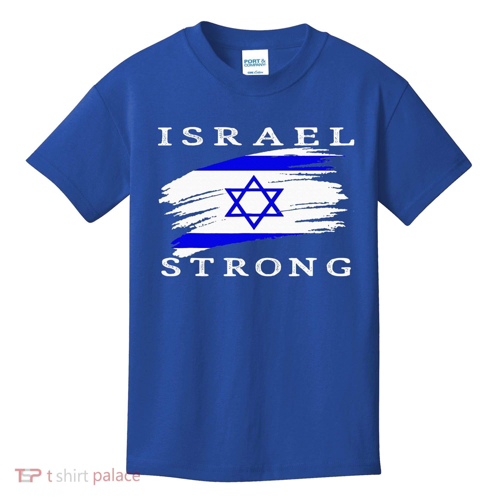 Pray For Israel Israel Strong Kids T-Shirt