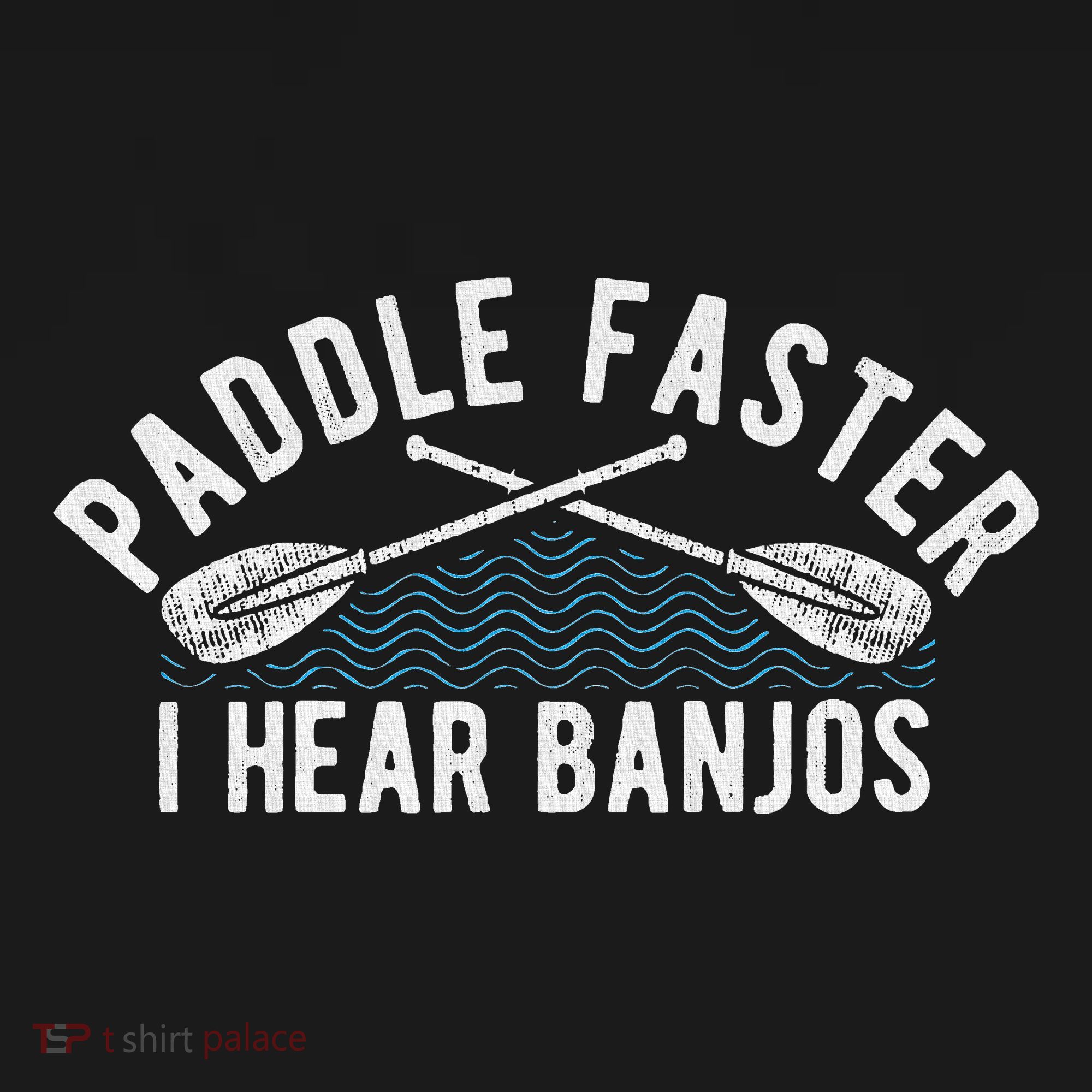 Paddle Faster I Hear Banjos Funny Banjo Joke Kayak Paddling Visor