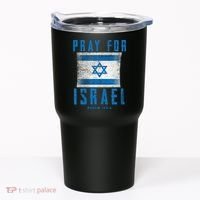 Pray for Israel Psalm 122 6 Israel Flag Tumbler thumb 0