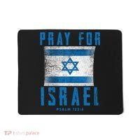 Pray for Israel Psalm 122 6 Israel Flag Mousepad thumb 0