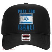 Pray for Israel Psalm 122 6 Israel Flag Hat thumb 0