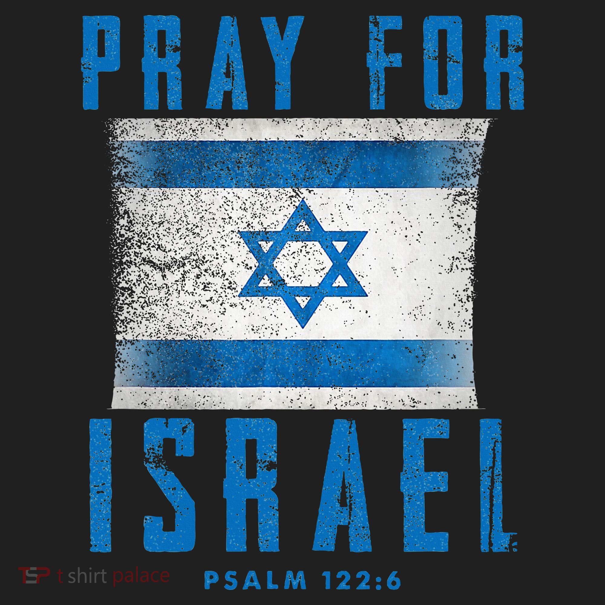 Pray for Israel Psalm 122 6 Israel Flag Golf Towel
