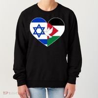 Peace For Israel And Palestine Women's Sweatshirt thumb 0