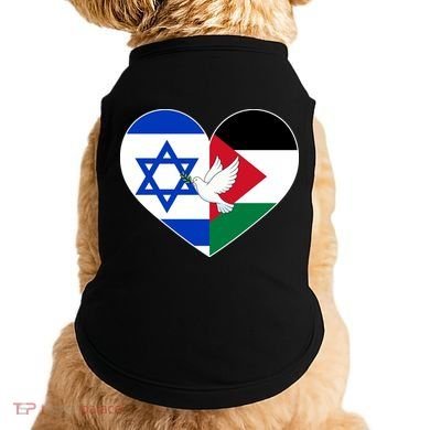 Peace For Israel And Palestine Doggie Tank