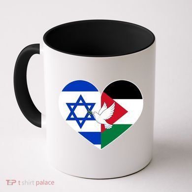 Peace For Israel And Palestine Coffee Mug