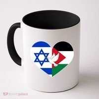 Peace For Israel And Palestine Coffee Mug thumb 0