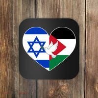 Peace For Israel And Palestine Coaster thumb 0