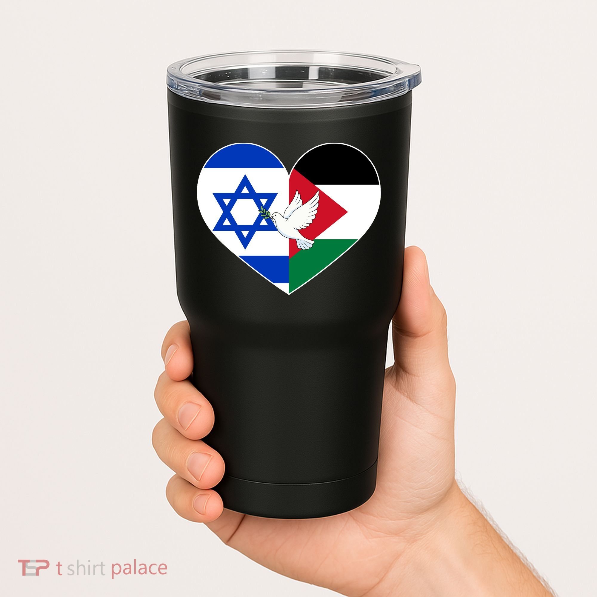 Peace For Israel And Palestine Tumbler