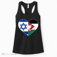 Peace For Israel And Palestine Women's Tank Top thumb 0