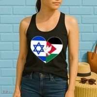 Peace For Israel And Palestine Women's Tank Top thumb 2