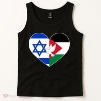 Peace For Israel And Palestine Tank Top thumb 2
