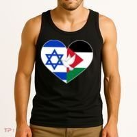 Peace For Israel And Palestine Tank Top thumb 3