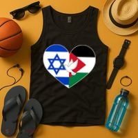Peace For Israel And Palestine Tank Top thumb 4