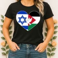 Peace For Israel And Palestine Women's T-Shirt thumb 2