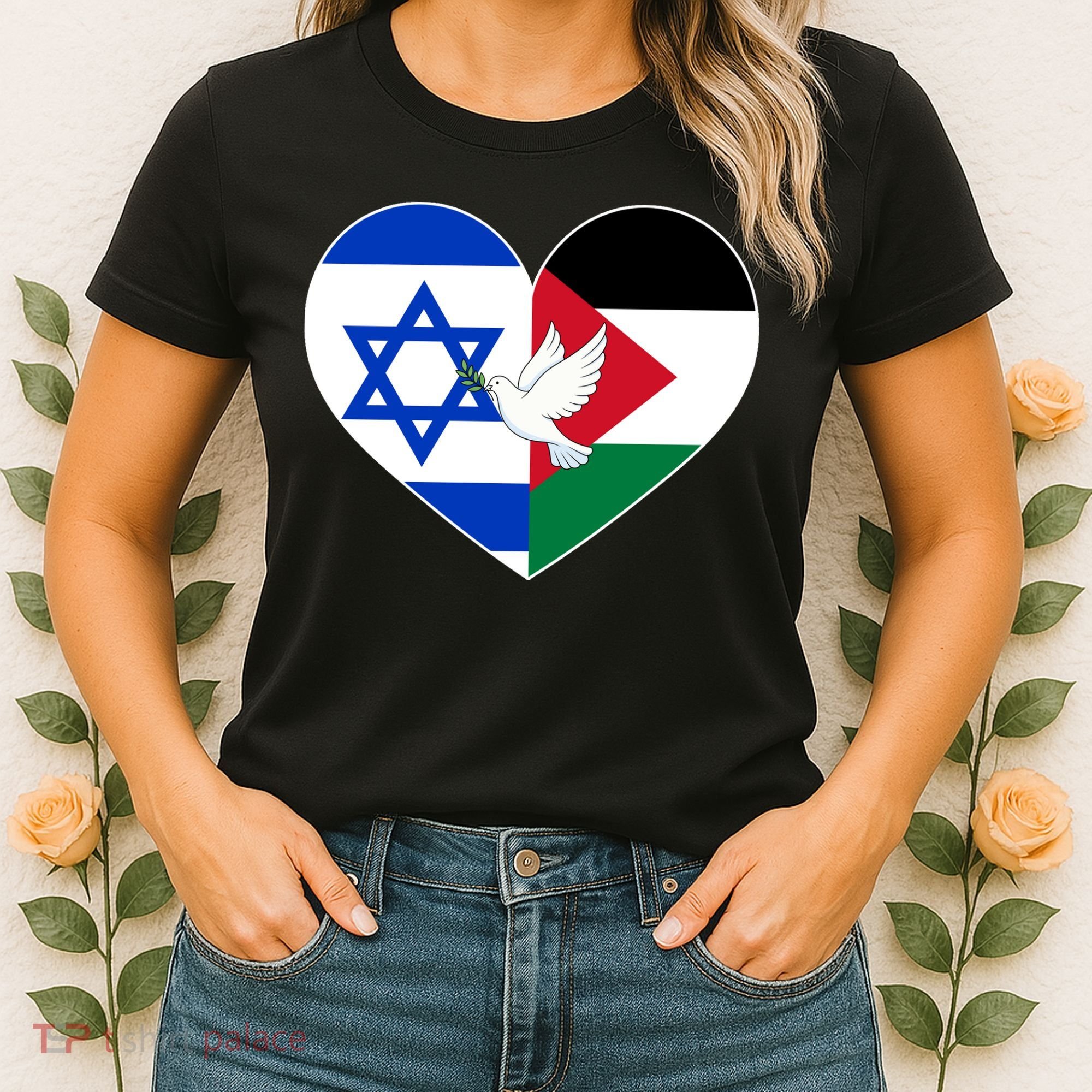 Peace For Israel And Palestine Women's T-Shirt