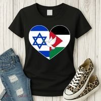 Peace For Israel And Palestine Women's T-Shirt thumb 3