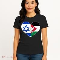 Peace For Israel And Palestine Women's T-Shirt thumb 4