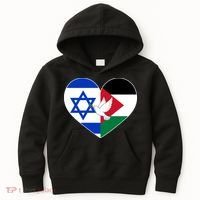 Peace For Israel And Palestine Kids Hoodie thumb 0