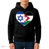 Peace For Israel And Palestine Kids Hoodie thumb 4