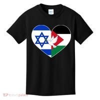 Peace For Israel And Palestine Kids T-Shirt thumb 0