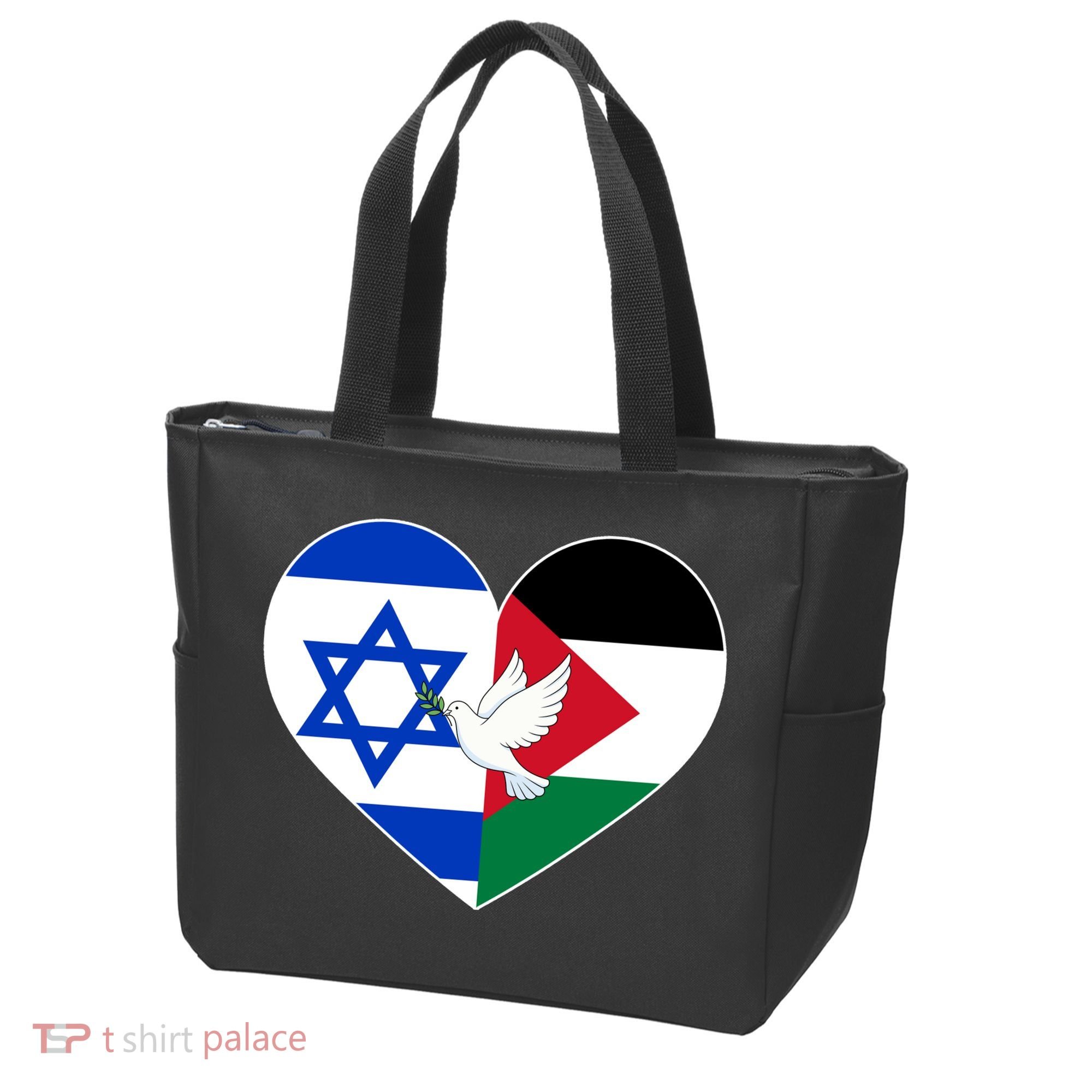Peace For Israel And Palestine Tote Bag