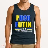 Puck Futin I Stand With Ukraine Tank Top thumb 3