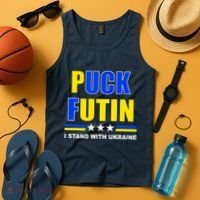 Puck Futin I Stand With Ukraine Tank Top thumb 4