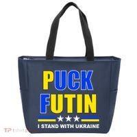 Puck Futin I Stand With Ukraine Tote Bag thumb 0