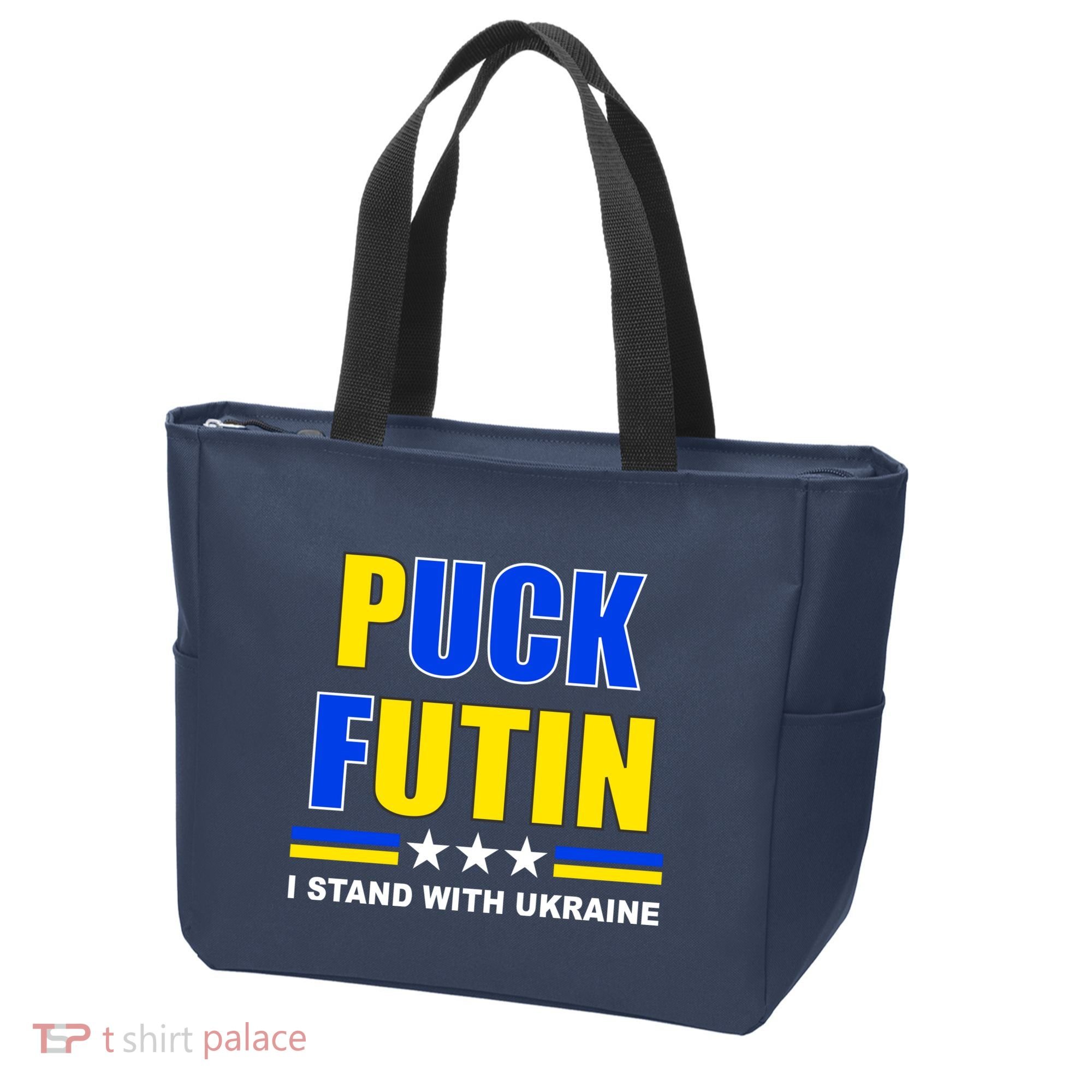 Puck Futin I Stand With Ukraine Tote Bag