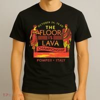 Pompeii Floor Is Lava Championship Natural Disaster Italy T-Shirt thumb 3