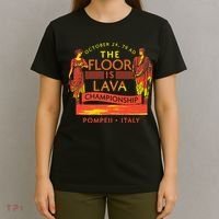 Pompeii Floor Is Lava Championship Natural Disaster Italy T-Shirt thumb 4