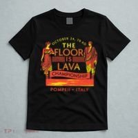 Pompeii Floor Is Lava Championship Natural Disaster Italy T-Shirt thumb 5