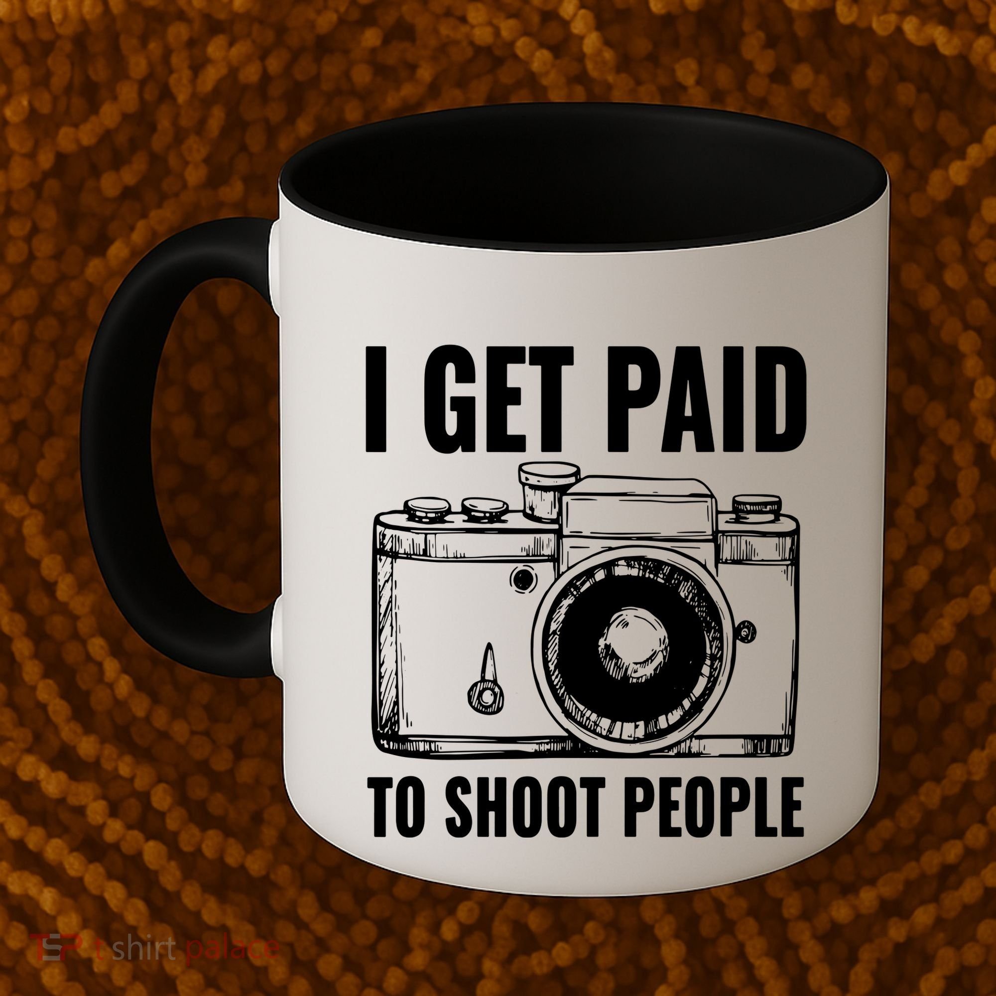 Photography Funny I Get Paid To Shoot People Coffee Mug