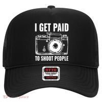 Photography Funny I Get Paid To Shoot People Hat thumb 0