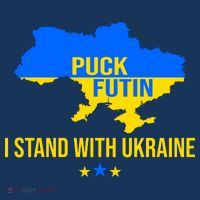 Puck Futin I Stand With Ukraine Support Flag Women's Hoodie thumb 2