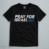 Pray for Israel Psalm 122 6 Israel Flag Christian Inspiring T-Shirt thumb 5