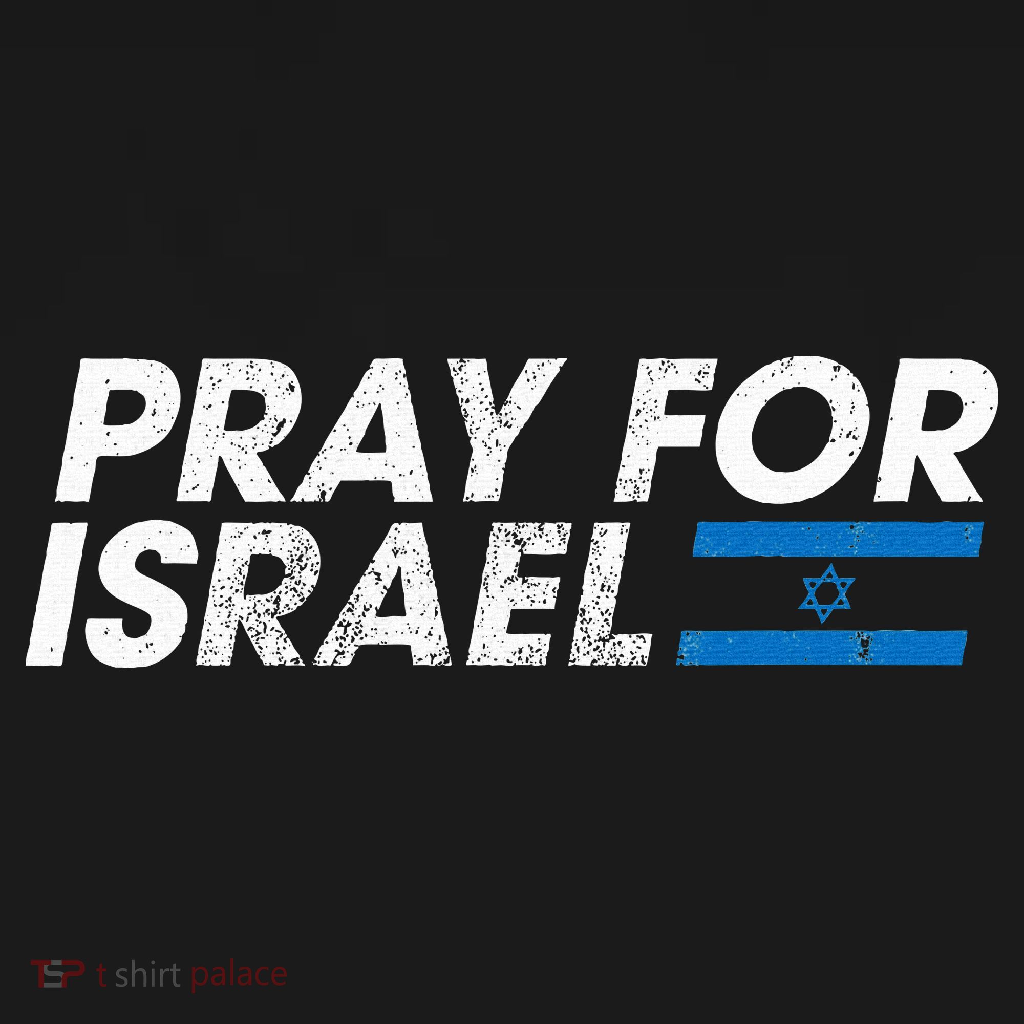 Pray for Israel Psalm 122 6 Israel Flag Christian Inspiring T-Shirt