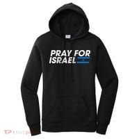 Pray for Israel Psalm 122 6 Israel Flag Christian Inspiring Women's Hoodie thumb 0