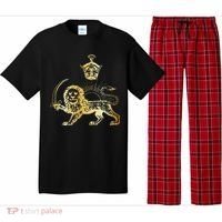 Persian Flag Iranian Lion Sun And Crown Iran Persia Pajama Set thumb 0