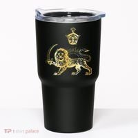 Persian Flag Iranian Lion Sun And Crown Iran Persia Tumbler thumb 0