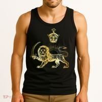Persian Flag Iranian Lion Sun And Crown Iran Persia Tank Top thumb 3